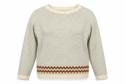 Womens UK Size S Sheilay Beige Pullover Jumper