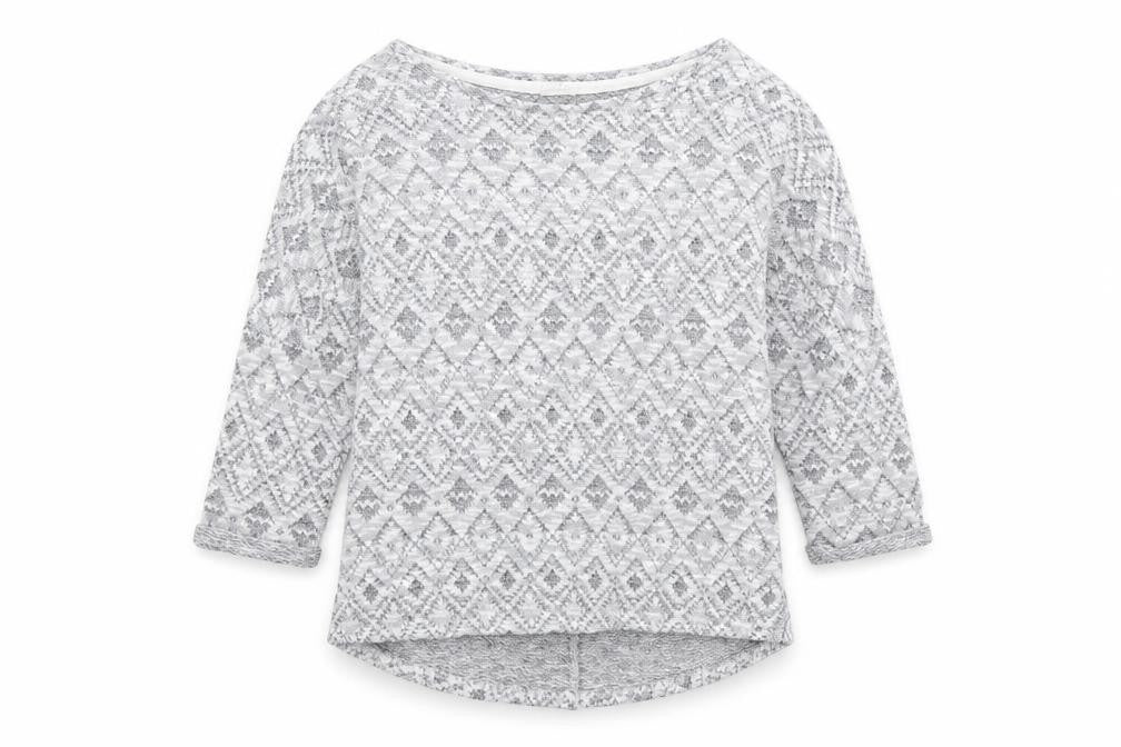 Womens UK Size S Papaya Grey Pullover Jumper
