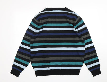 Womens UK Size L Cedar Wood State Multicoloured Pullover Jumper