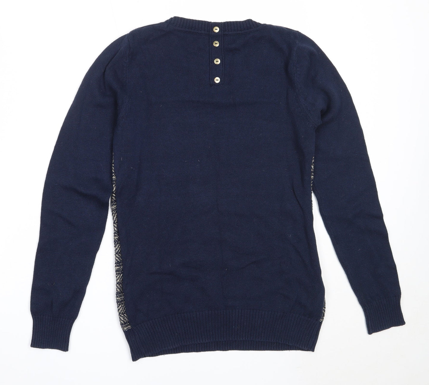 Womens UK Size 12 NEXT Blue Pullover Jumper