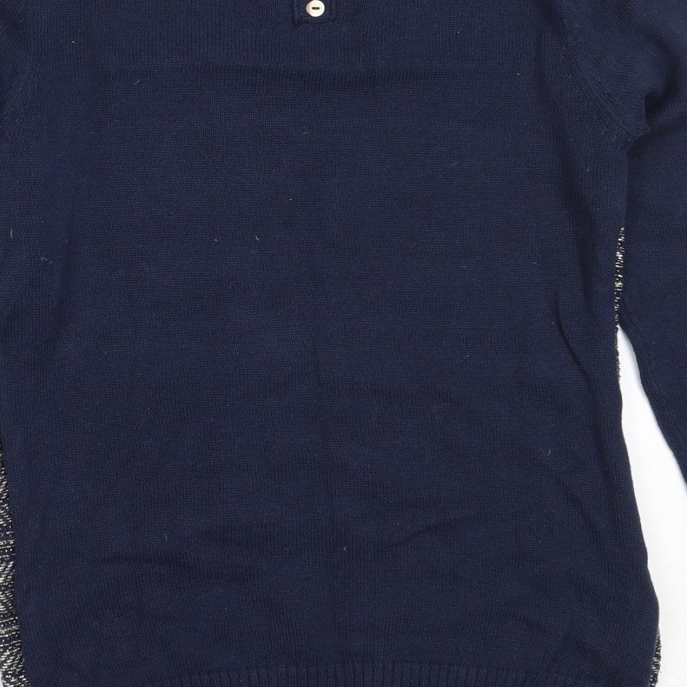 Womens UK Size 12 NEXT Blue Pullover Jumper