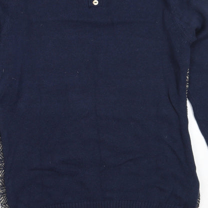 Womens UK Size 12 NEXT Blue Pullover Jumper