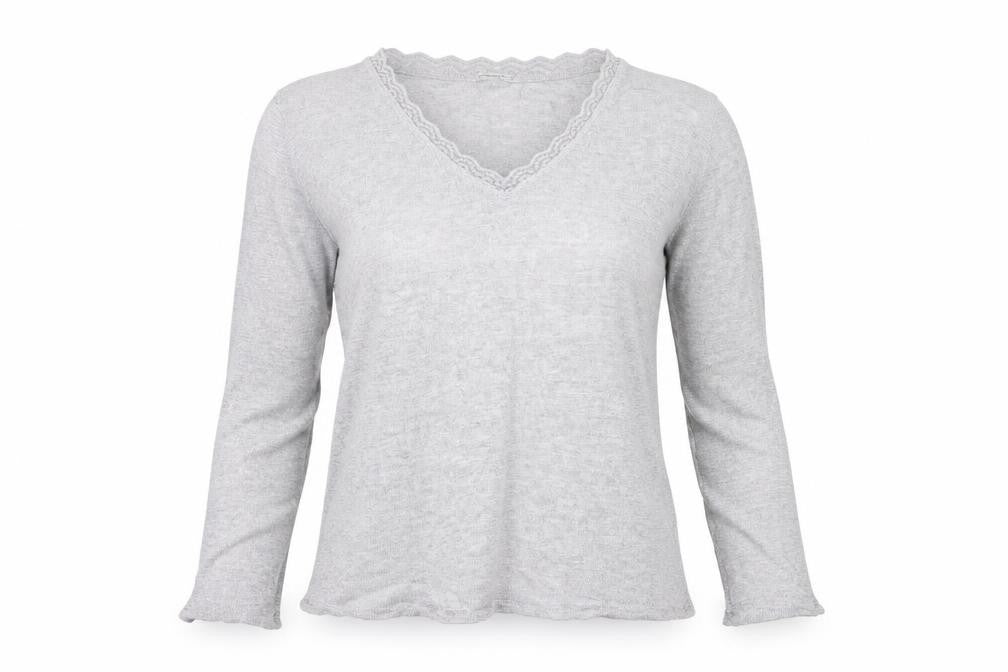 Womens UK Size M Stradivarius Grey Pullover Jumper