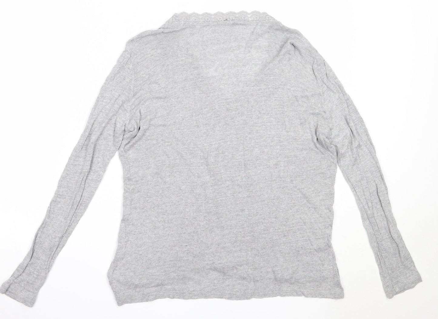 Womens UK Size M Stradivarius Grey Pullover Jumper
