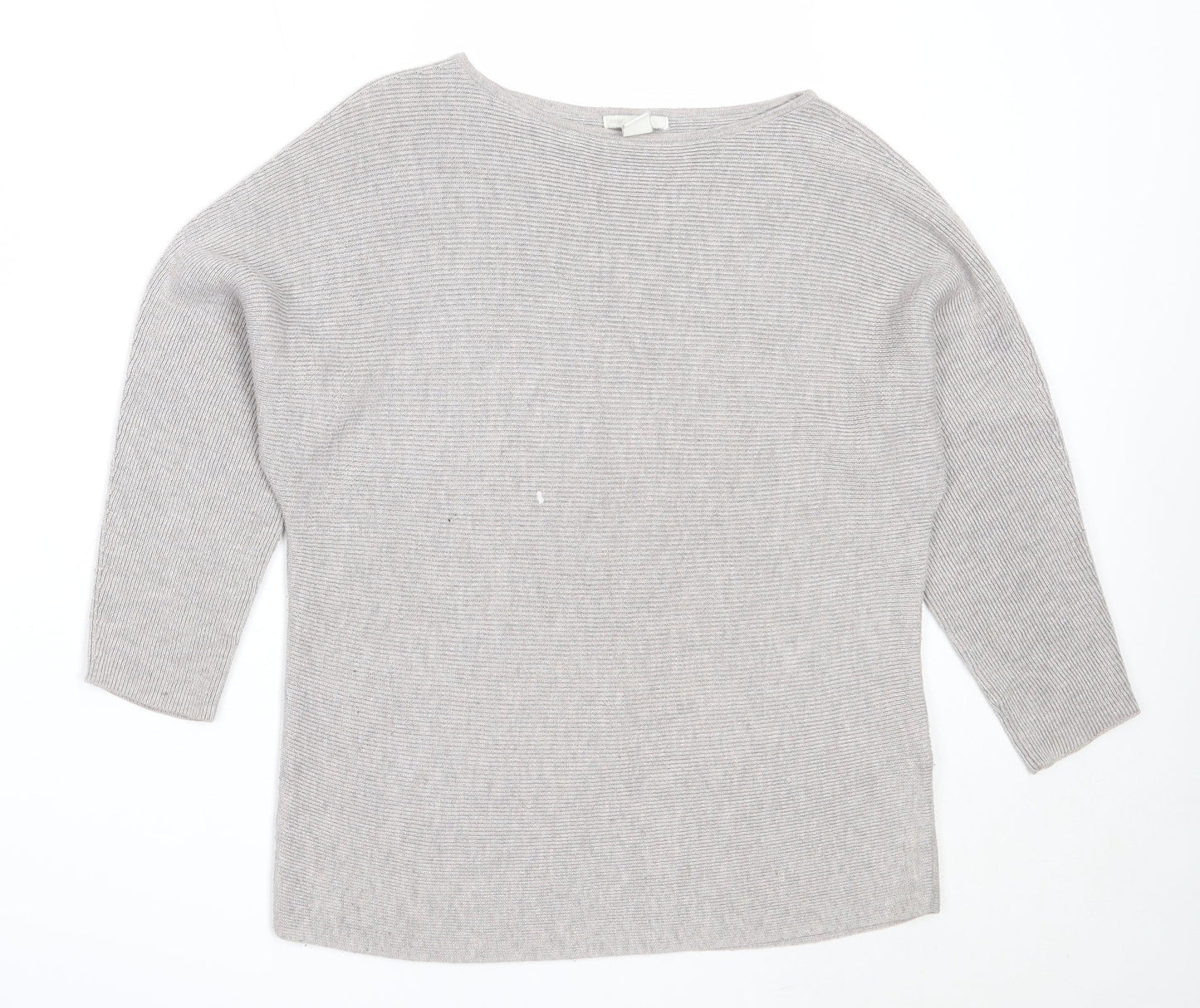 Womens UK Size XS H&M Grey Pullover Jumper