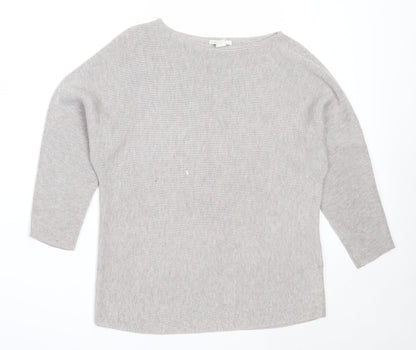 Womens UK Size XS H&M Grey Pullover Jumper