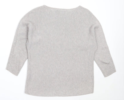 Womens UK Size XS H&M Grey Pullover Jumper