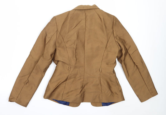 Womens UK Size 36 H&M Brown Jacket