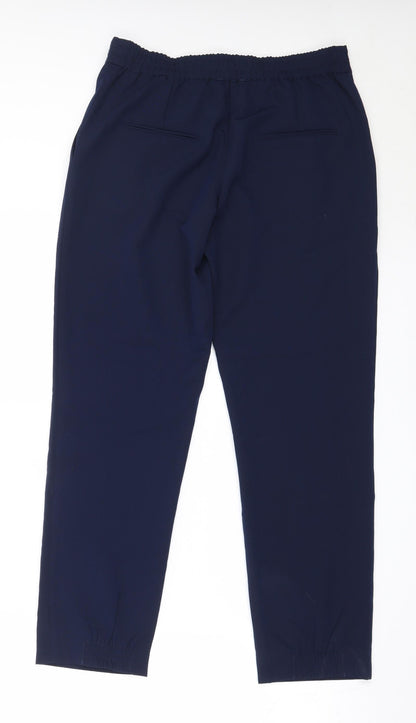 Womens UK Size 40 Oodji Regular Fit  Blue Trousers