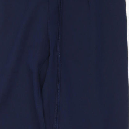 Womens UK Size 40 Oodji Regular Fit  Blue Trousers