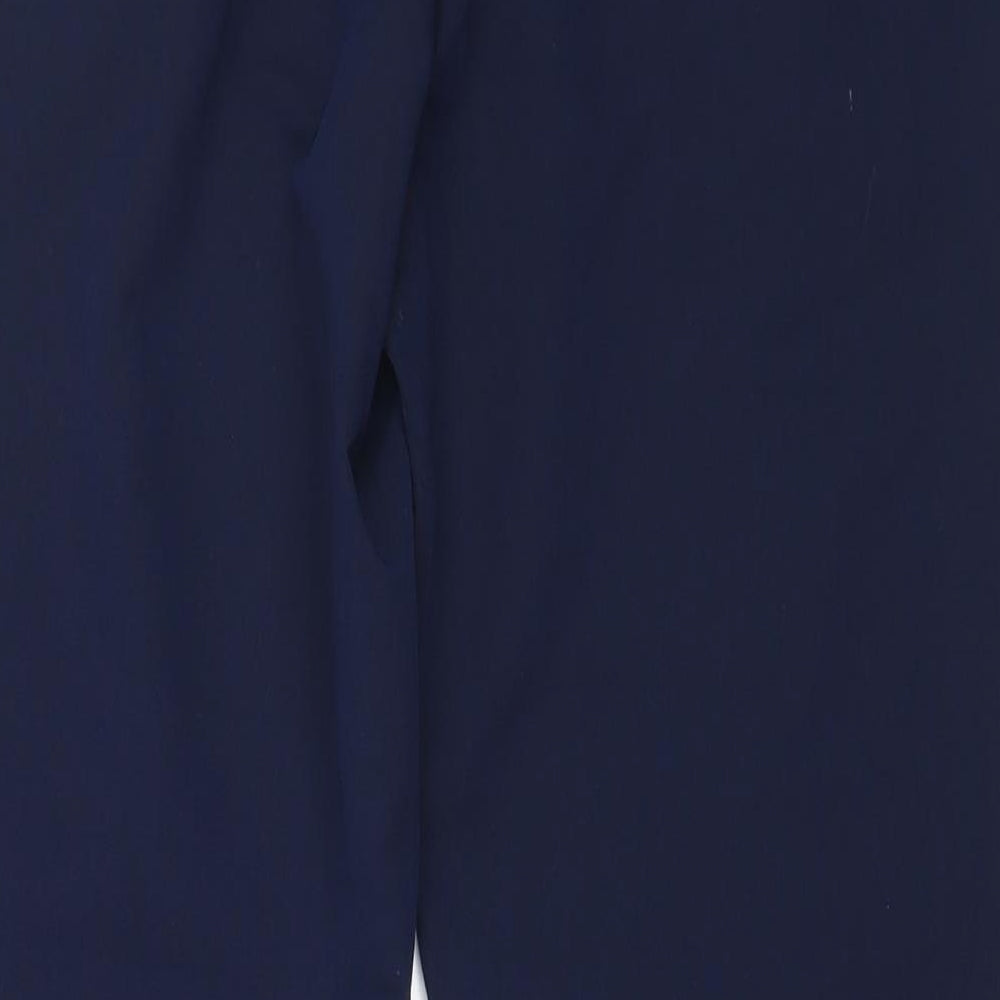 Womens UK Size 40 Oodji Regular Fit  Blue Trousers