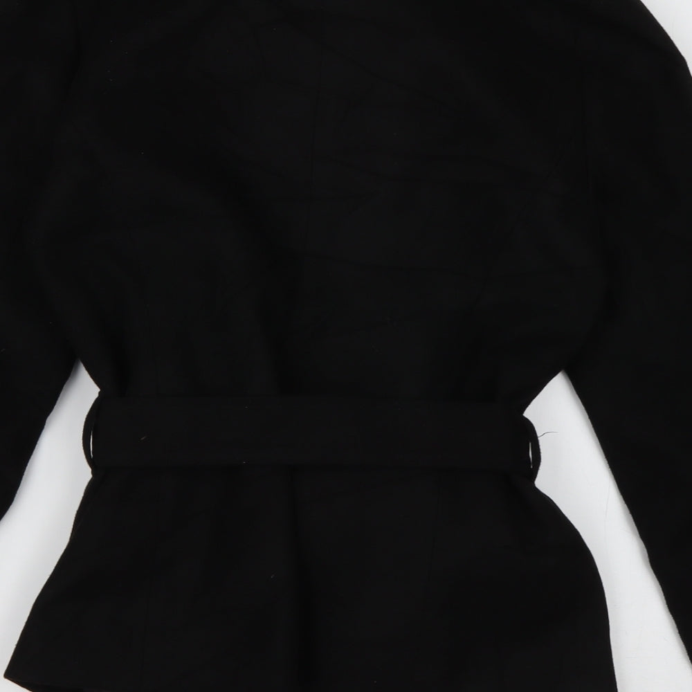 Primark Womens Black   Jacket  Size 10  Buckle