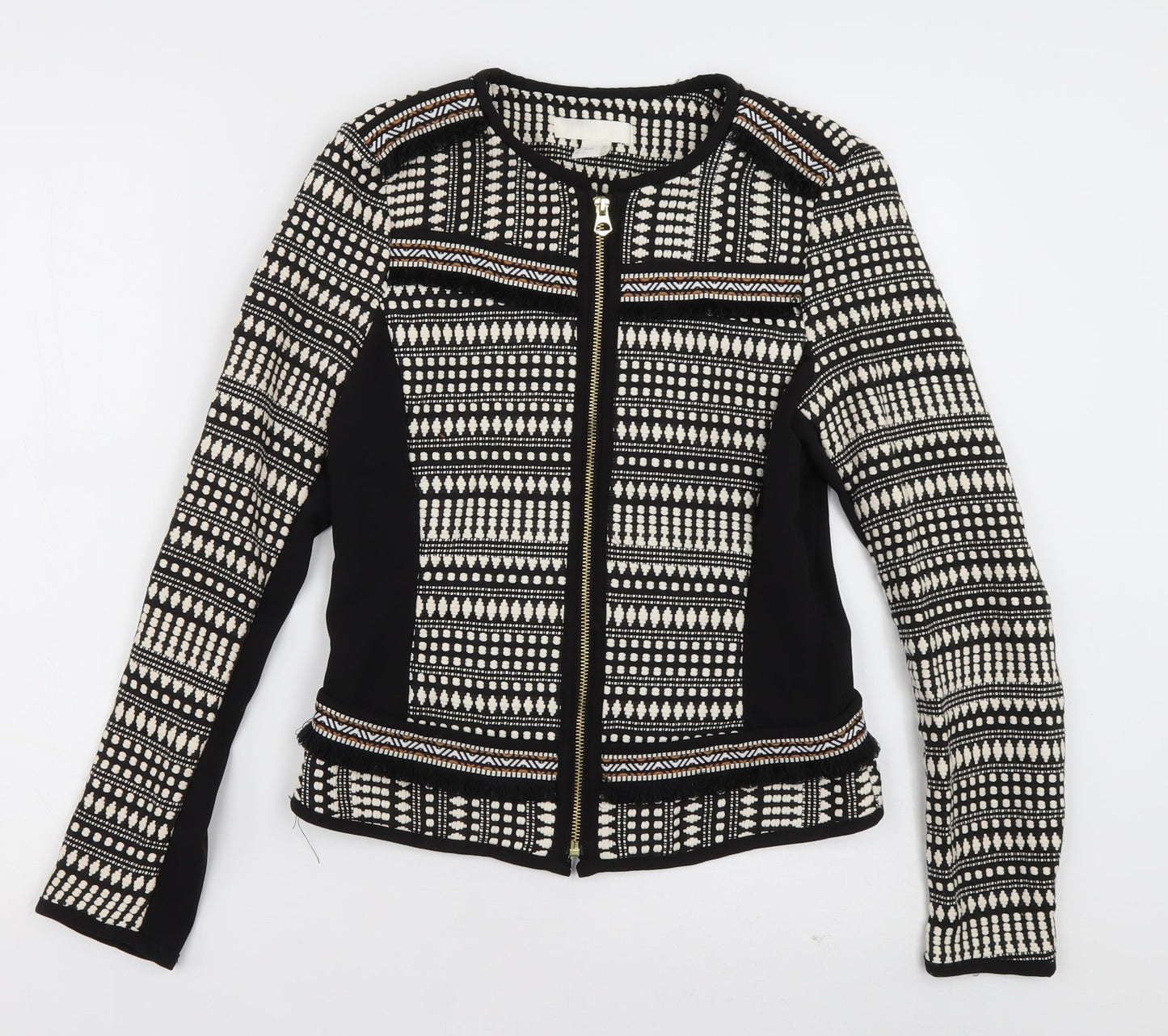 Womens UK Size 6 H&M Black Jacket