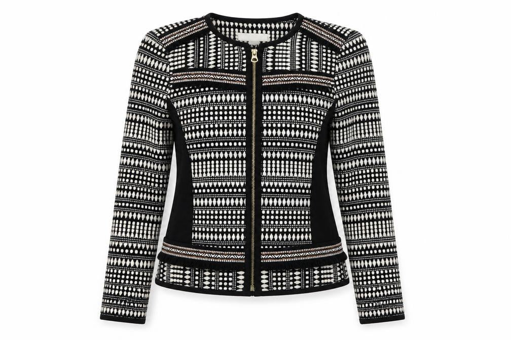 Womens UK Size 6 H&M Black Jacket