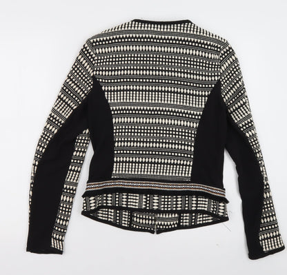 Womens UK Size 6 H&M Black Jacket