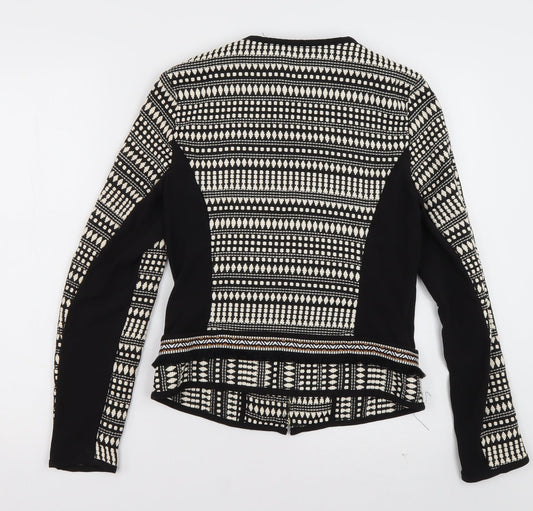 Womens UK Size 6 H&M Black Jacket
