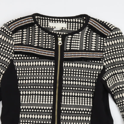 Womens UK Size 6 H&M Black Jacket