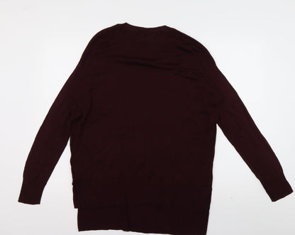Mens UK Size M H&M Red Pullover Sweatshirt