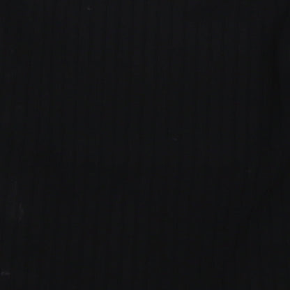 I SAW IT FIRST Womens Black  Polyester Cropped Tank Size 8 Scoop Neck