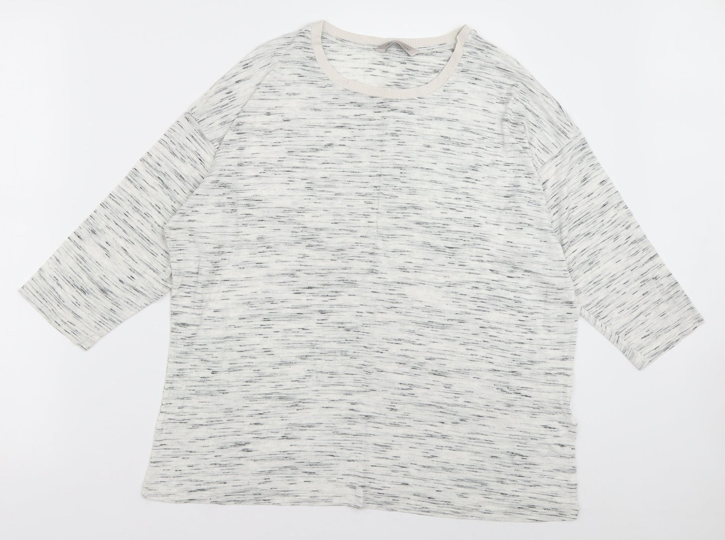 Womens UK Size 14 Marks and Spencer Grey Pullover Sweatshirt