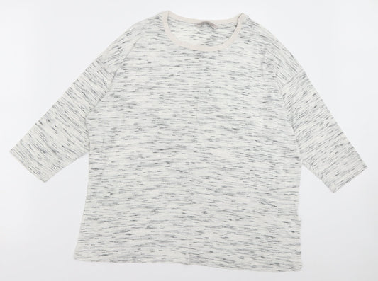 Womens UK Size 14 Marks and Spencer Grey Pullover Sweatshirt