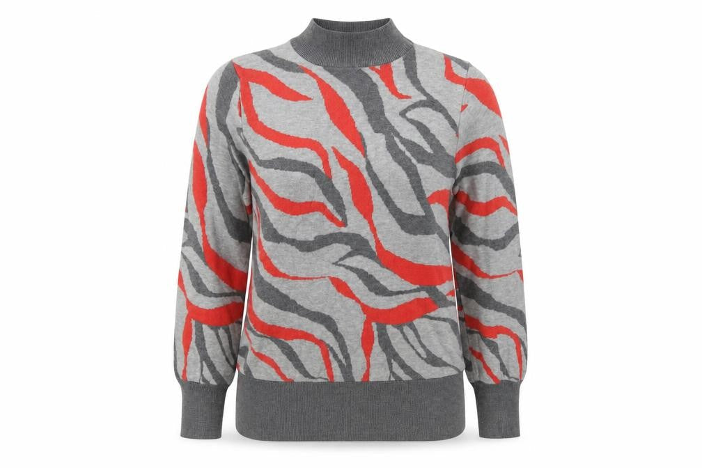 Womens UK Size S M&S Grey Pullover Jumper