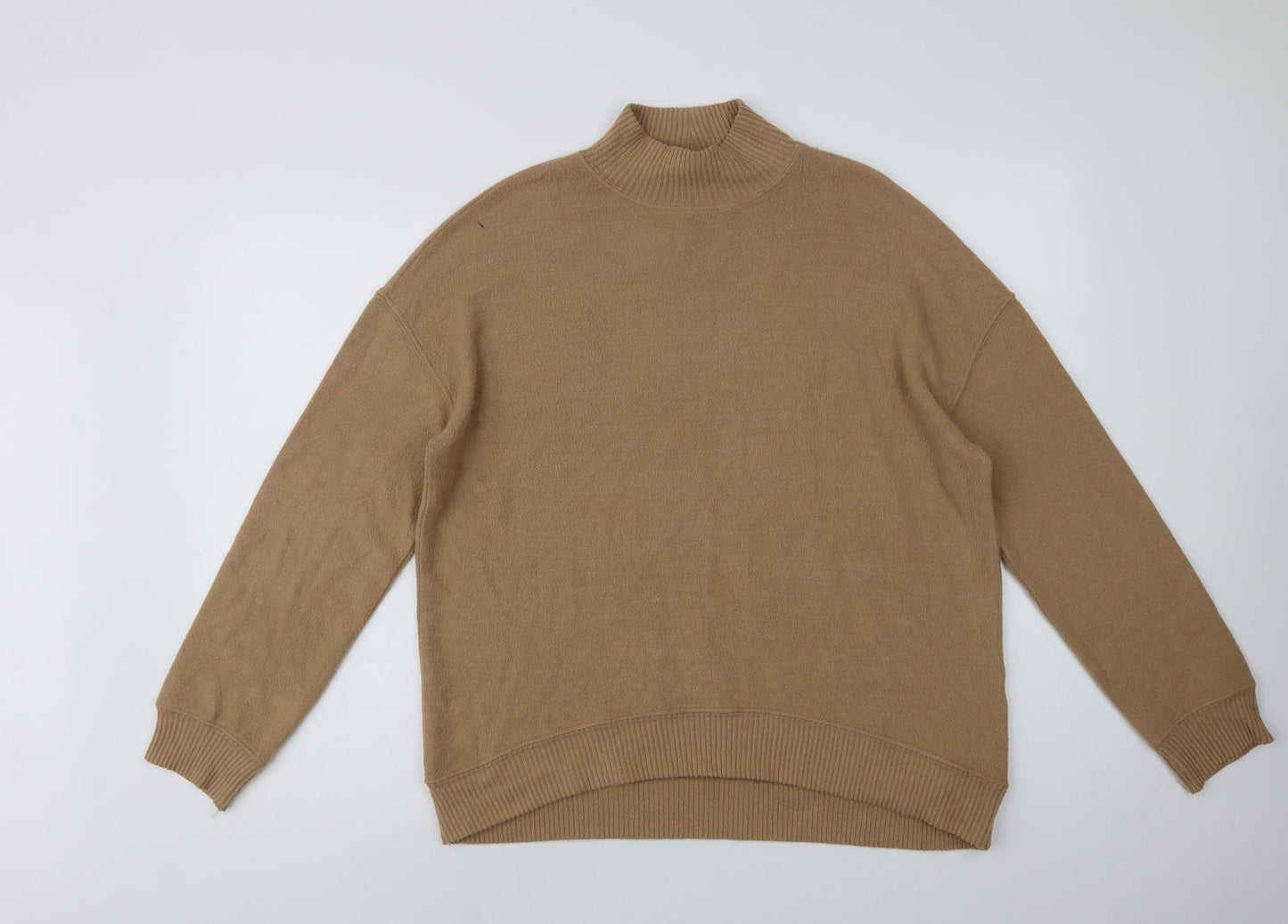 Womens UK Size M New Look Beige Pullover Jumper