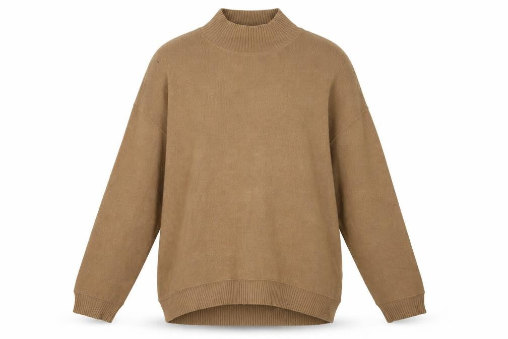 Womens UK Size M New Look Beige Pullover Jumper