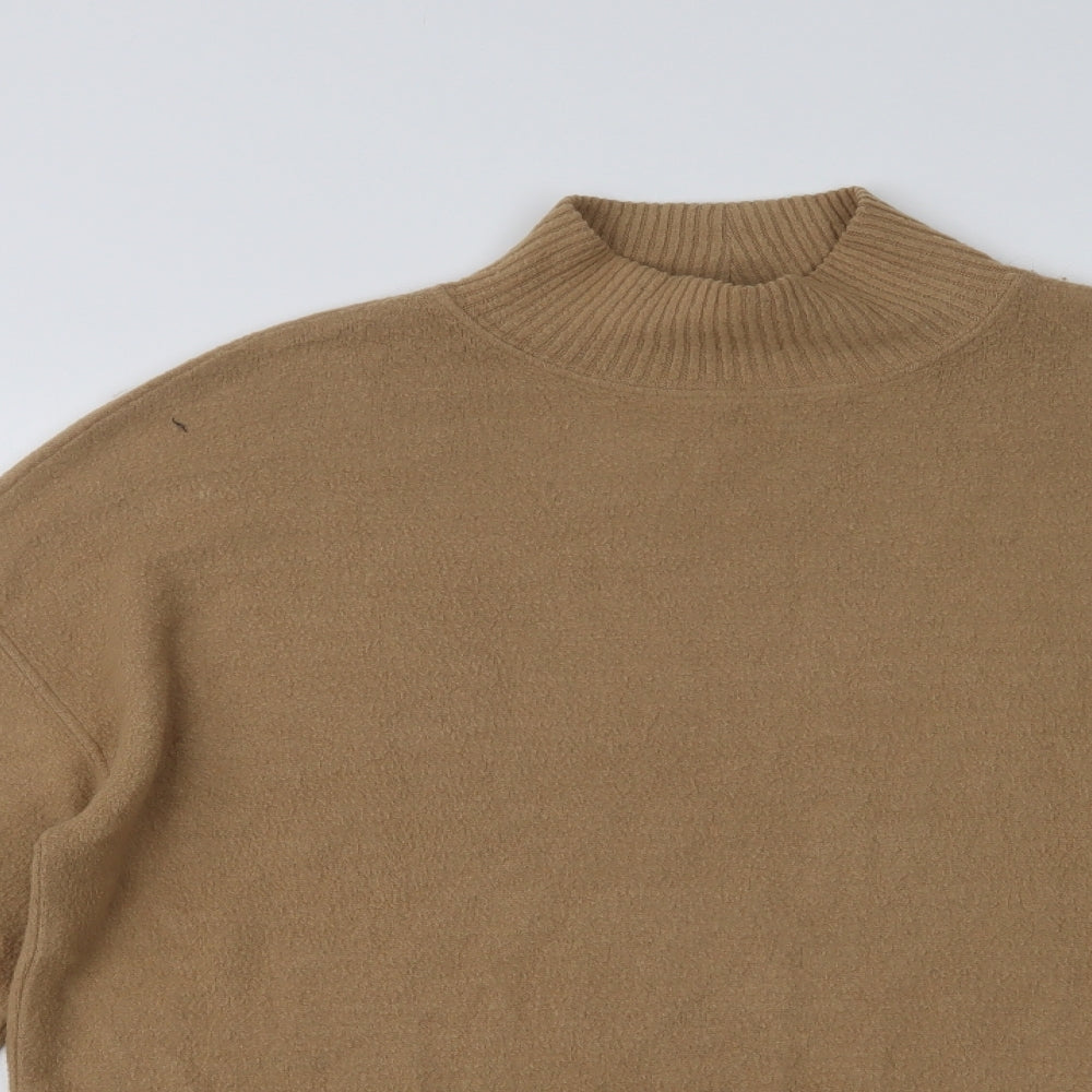 Womens UK Size M New Look Beige Pullover Jumper