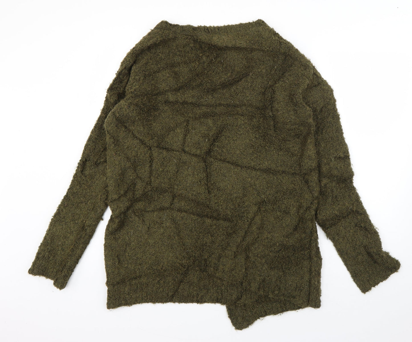 Womens UK Size 8 Topshop Green Cardigan Jumper