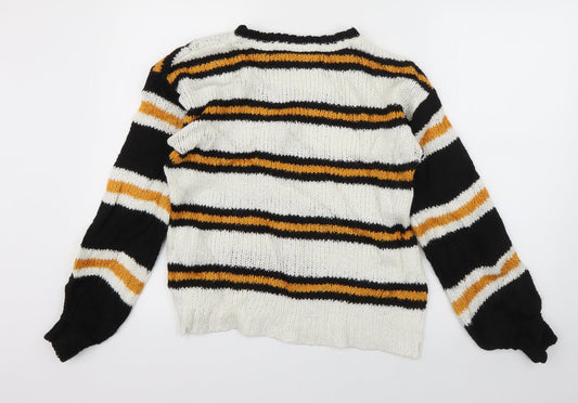 Womens UK Size 4 Atmosphere Ivory Pullover Jumper
