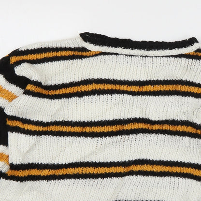 Womens UK Size 4 Atmosphere Ivory Pullover Jumper