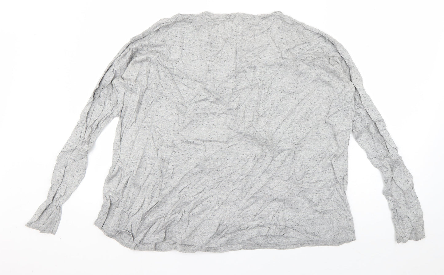 Womens UK Size M Mango Grey Pullover Jumper