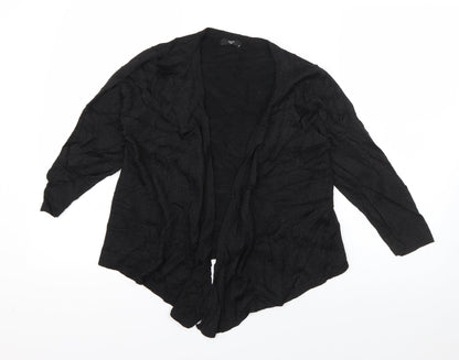 Womens UK Size 12 M&Co Black Cardigan Jumper