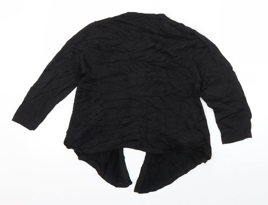 Womens UK Size 12 M&Co Black Cardigan Jumper