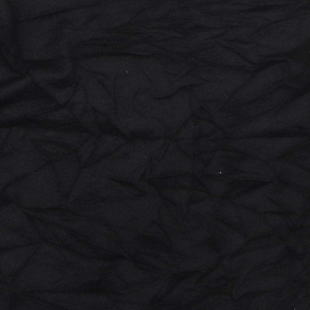 Womens UK Size 12 Marks and Spencer Black Basic T-Shirt