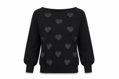 Womens UK Size 6 NEXT Black Pullover Jumper