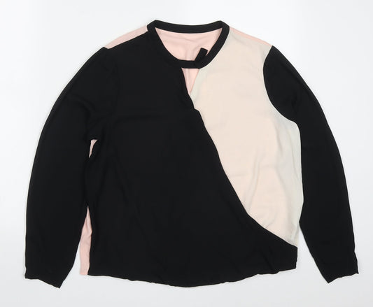 Womens UK Size 12 F&F Multicoloured Basic Blouse