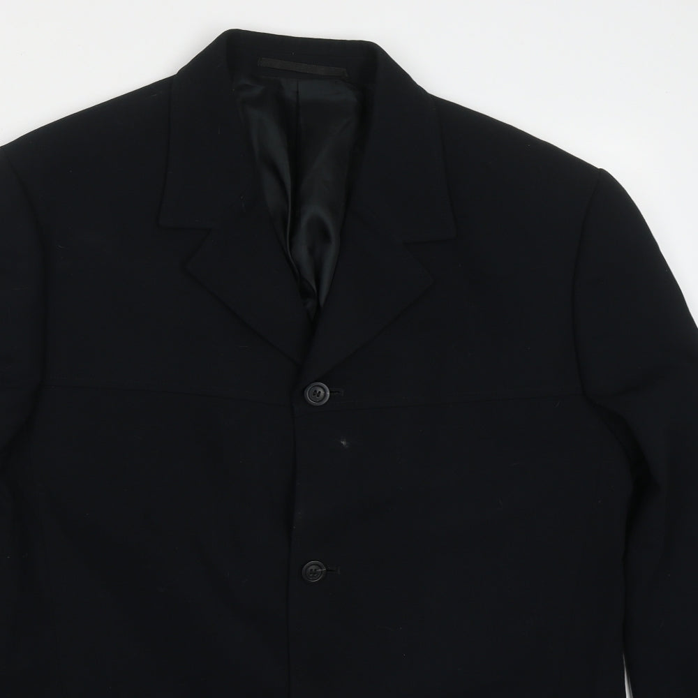Mens UK Size 42 Mexx Regular Black Suit Jacket