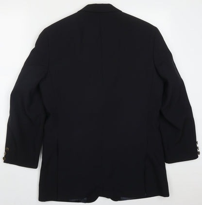 Mens UK Size 38 Simon Taylor Regular Blue Suit Jacket
