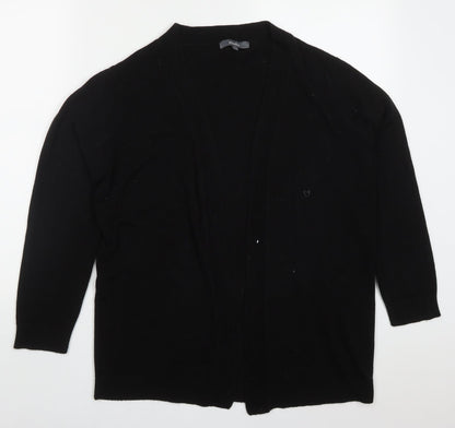 Womens UK Size 12 Studio Black Cardigan Jumper