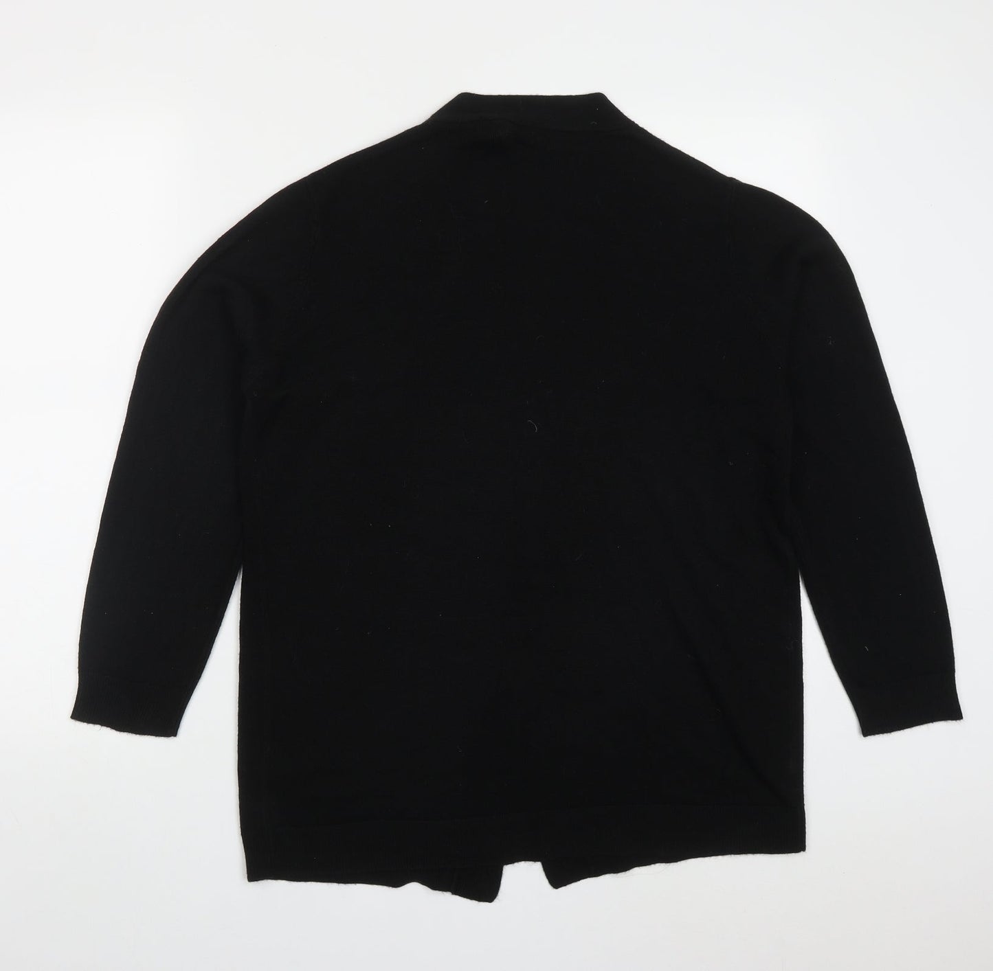 Womens UK Size 12 Studio Black Cardigan Jumper