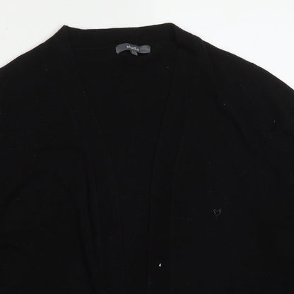 Womens UK Size 12 Studio Black Cardigan Jumper
