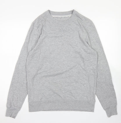 Mens UK Size S River Island Grey Pullover Sweatshirt