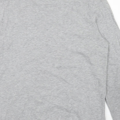 Mens UK Size S River Island Grey Pullover Sweatshirt