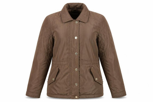 Womens UK Size 10 Classic Brown Jacket