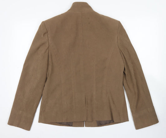 Mackays Womens Brown   Jacket Blazer Size 12  Zip