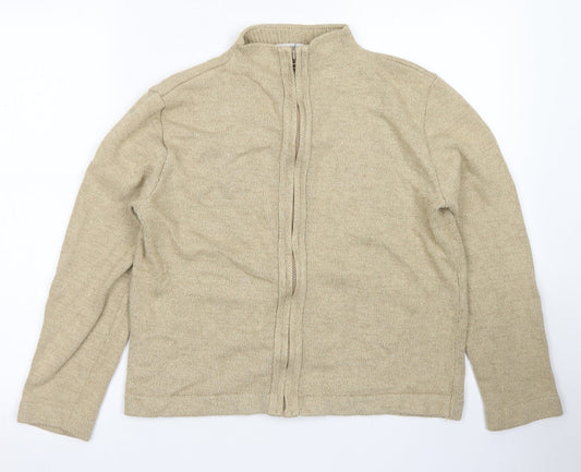 George Womens Brown   Jacket  Size 10  Zip