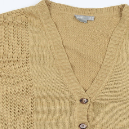 Womens UK Size 12 ASOS Brown Cardigan Jumper