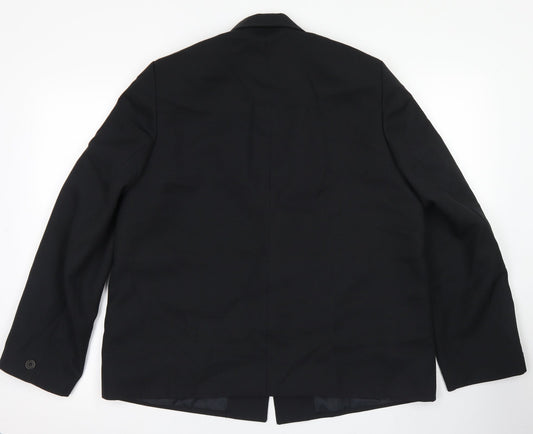 Womens UK Size 18 Preworn Regular Black Blazer
